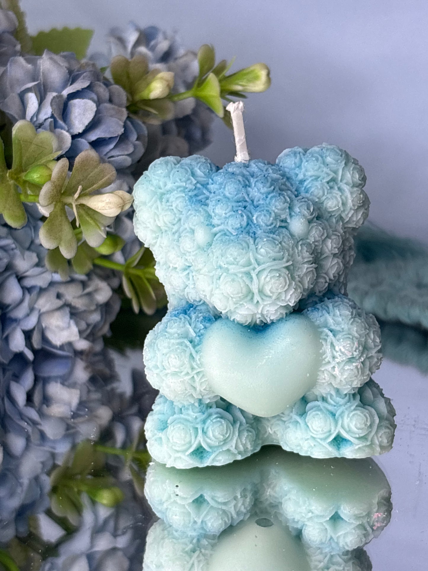 Teddy Bear Heart Candle – Handcrafted Soy Wax | Adorable Gift for Birthdays, Anniversaries & Home Décor