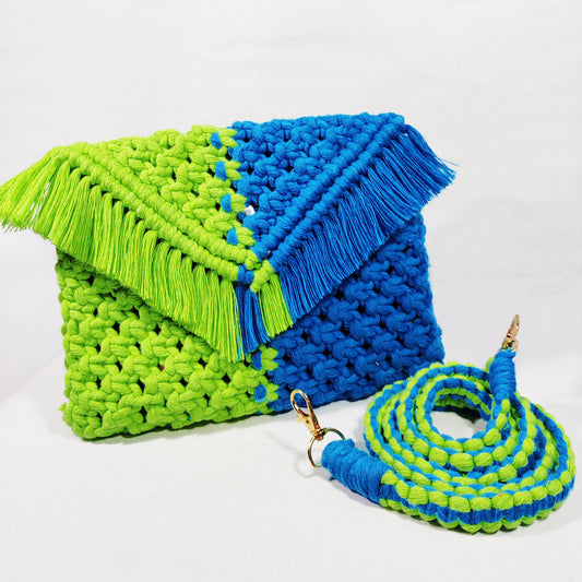 Chic & Sustainable – Macrame Sling Bag