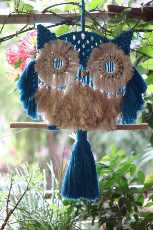 Wise & Whimsical – Macrame Owl Wall Hanging